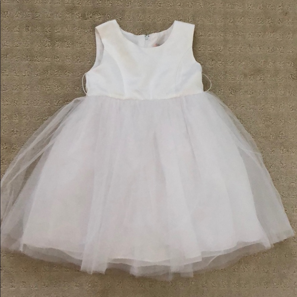 Flower girl dress - White
